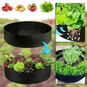 Tkaninska povišena vrtna gredica - 90 x 30 cm, prozračni filc | PLANTIE