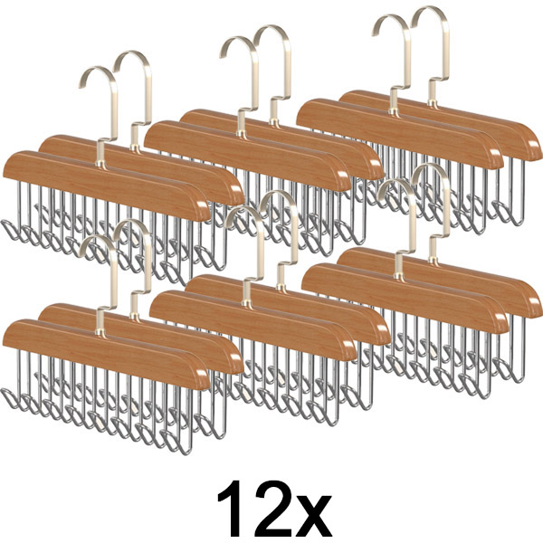 6x Neklizajuća vješalica sa 8 kuka (2 KOMADA) | OCTAHANGER