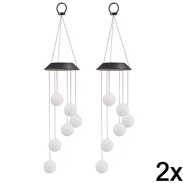 2x Solarna LED visilica | AURAWIND