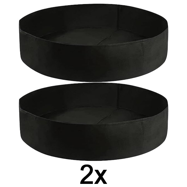 2x Tkaninska povišena vrtna gredica – 90 x 30 cm, prozračni filc | PLANTIE