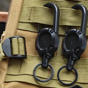 Uvlačivi privjesak s čeličnim užetom (2 kom) | TACTKEY